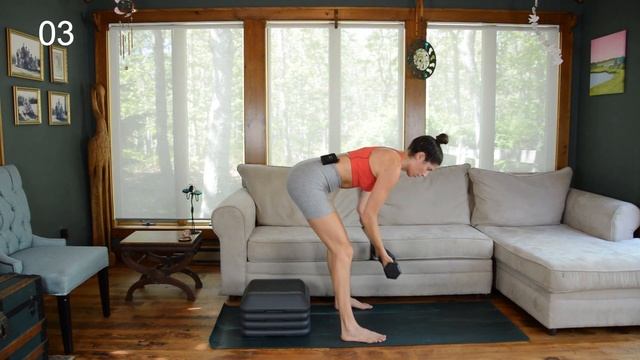 Strength + Plyo Pyramids (45 Min Class) - Stepper + Weights