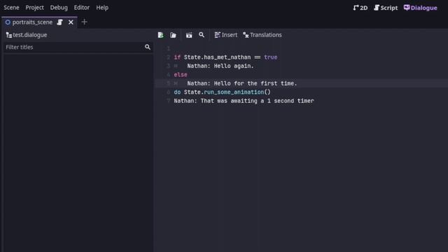 Dialogue Manager addon for Godot 4 смотреть онлайн