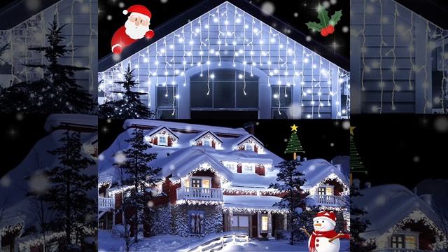 Гирлянда - занавеска,свисающая