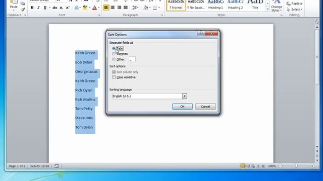 How To Sort Lists in Microsoft Word смотреть онлайн