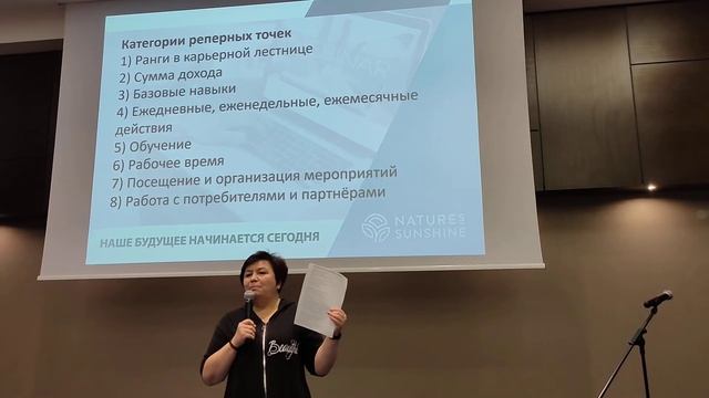 Реперные точки развития бизнеса NSP, Фокина Любовь. Директор-ассистент NSP.