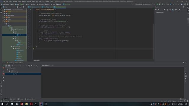 Selenium - Search result demo смотреть онлайн