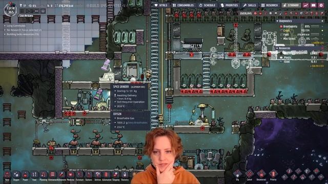 New Kitchen and Bedrooms! | Islands 26 | Oxygen Not Included BASE GAME Max Difficulty смотреть онлайн