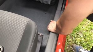 Установка  камеры заднего вида на Kia Rio 2