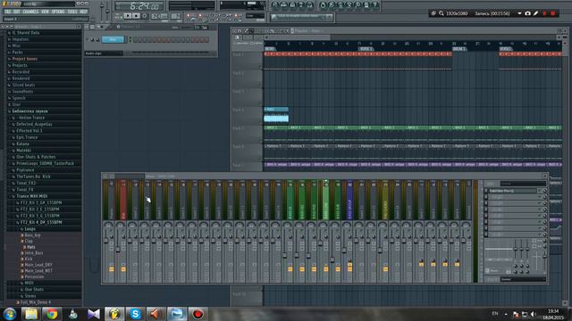 FL Studio - Uplifting Trance(1.3 Создание перкуссии) смотреть онлайн