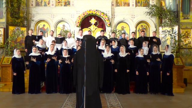 Смешанный хор Донской духовной семинарии. Концертное выступление смотреть онлайн