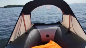 Винт Yamaha 12 шаг на Hidea 9.9. Замер скорости