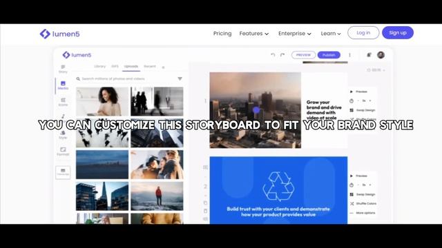 Lumen5 AI: Unleashing the Power of Video Creation with AI Technology смотреть онлайн