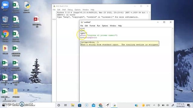 SUMA DE DOS NUMEROS CON PYTHON смотреть онлайн