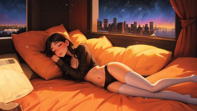 Midnight Sleep 💤 Lofi Hip Hop _ Sleepy Music ~ Deep Sleeping Music