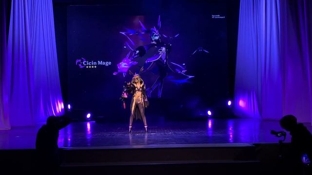 Одиночное дефиле Хэйчии Genshin Impact Mage Electro Cicin cosplay Анимия 08.04.2023 смотреть онлайн