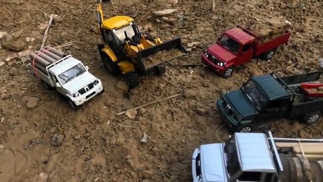 Unboxing Of Mini Mahindra Bolero Pickup Diecast Car | Off-Roading | Accessories By Mahindra Rise