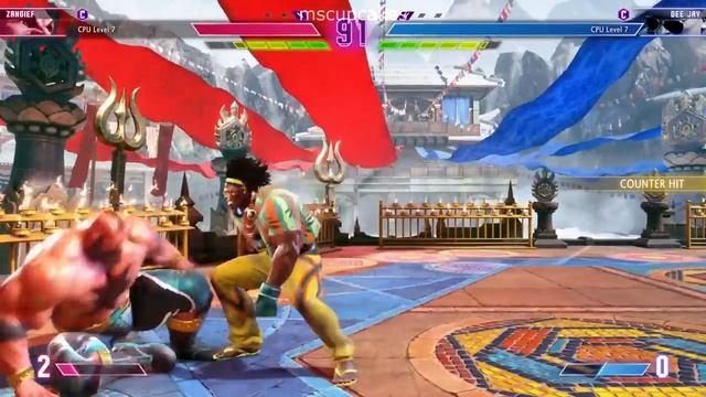 Zangief vs Dee Jay CPU Match | Street Fighter 6 смотреть онлайн