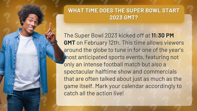 What time does the Super Bowl start 2023 GMT? смотреть онлайн