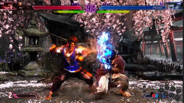 Street Figher 6 Played by Indian Player Ryu vs Luke смотреть онлайн
