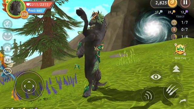 получаю аксессуар на лошадь из Gold Pass в Wild Craft! (#doohrysi #оле7 #вайлдкрафт #wildcraft)