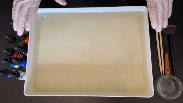Ebru Marbling Art Kit Tutorial смотреть онлайн