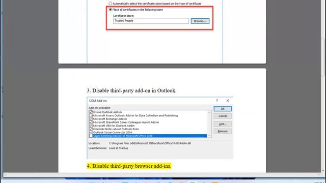Fix There is a problem w/ the proxy server’s security certificate error in Outlook on Windows смотреть онлайн