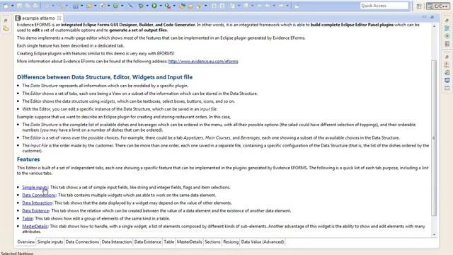 EFORMS - Integrated Eclipse Forms GUI Designer, Builder, and Code Generator Demo Plugin смотреть онлайн
