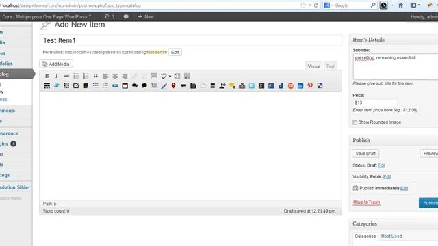 How to Setup a "Menu" like Page in "Core - One Page WP Theme" смотреть онлайн