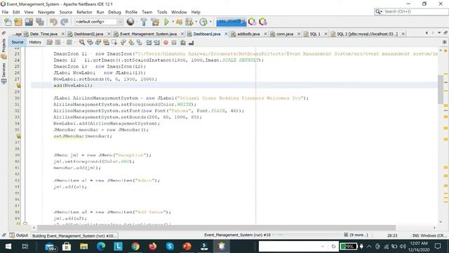 Event Management System (Source code included) смотреть онлайн
