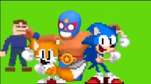 соник и тейлз флексят (мега коллаб)