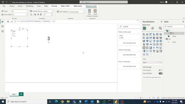 Why slicer is not working on the measure? How to fix it? Power BI смотреть онлайн