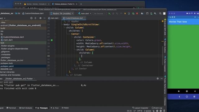 Flutter Firebase Realtime Database Tutorial смотреть онлайн