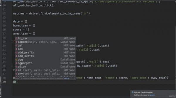 6. Project #1 Dealing with Multiple Pages using Sel -8. Exporting Data to a CSV File with Pandas