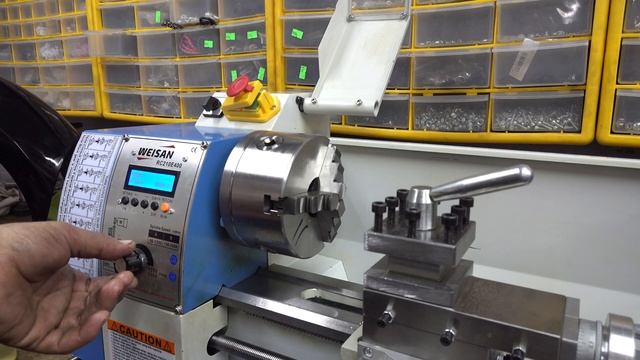 [Инструмент] Токарный станок WEISAN RC210E400 по металлу (WM210V с электронной гитарой)