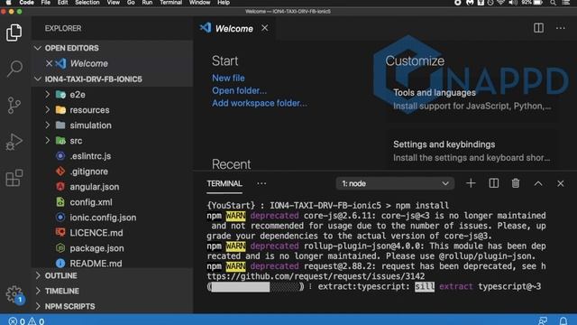 Enappd Ionic 5 Taxi Platform - Installation Video & Firebase integration смотреть онлайн