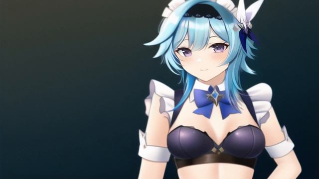 AI Draws ... Maid Eula (Genshin Impact) || NovelAI смотреть онлайн