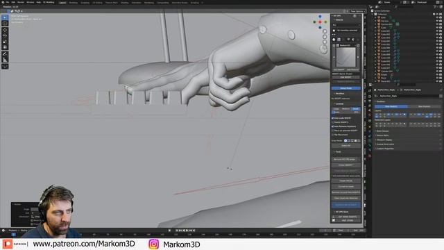 Scifi Interior Design - 2D To 3D - Blender Livestream