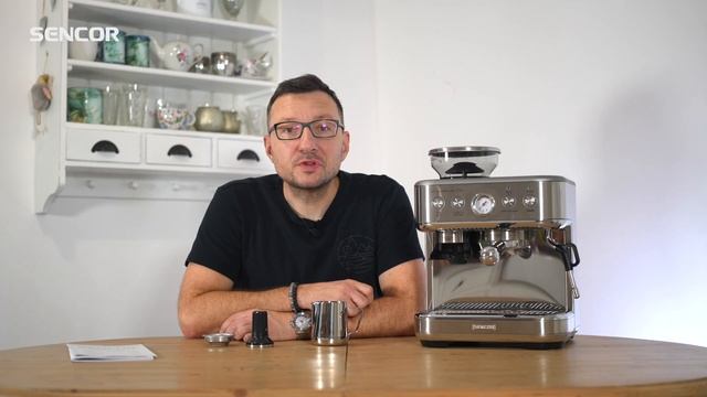 Unboxing pákového kávovaru Sencor SES 6010SS смотреть онлайн