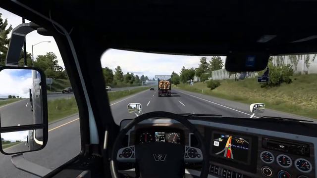 American Truck Simulator 1.41●Конвой●Western Star 49X ● Stream смотреть онлайн