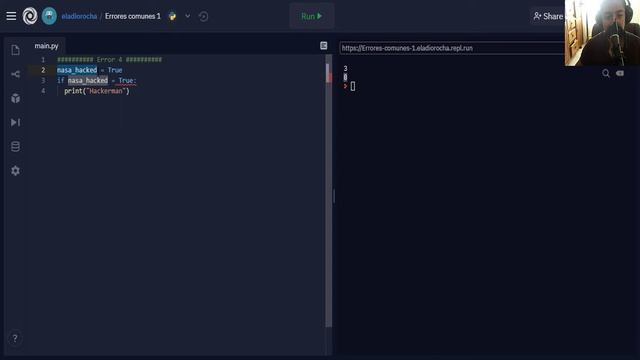 Errores comunes en python смотреть онлайн