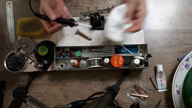 Мощный, простой, керамический паяльник Hakko своими руками 80 Вт и выше... смотреть онлайн
