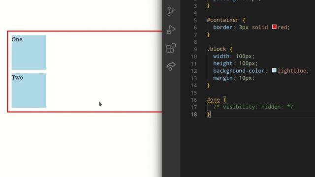 Difference Between CSS Display None and Visibility Hidden | Hide Elements in CSS смотреть онлайн
