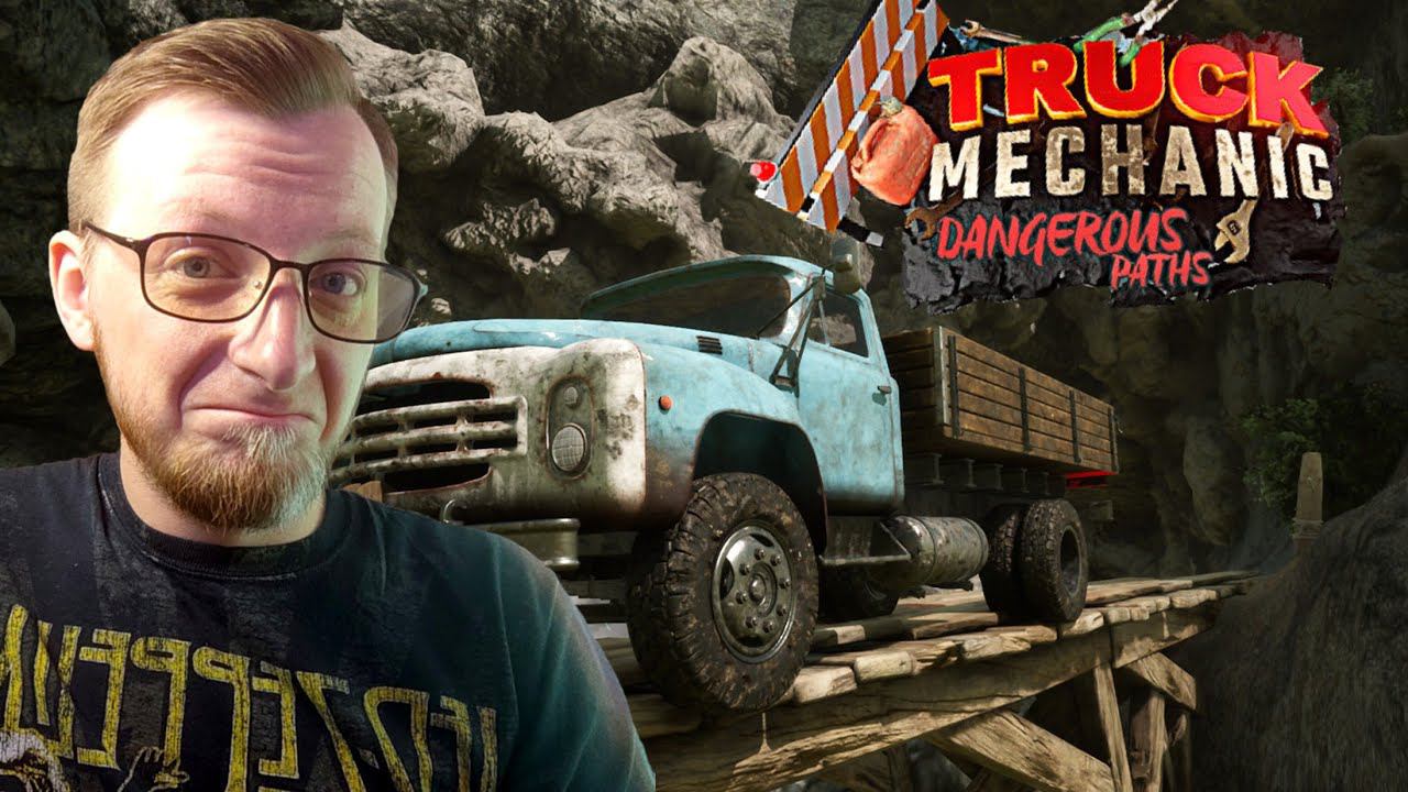 игра Truck Mechanic Dangerous Paths - Prologue. Чёртово корыто.1
