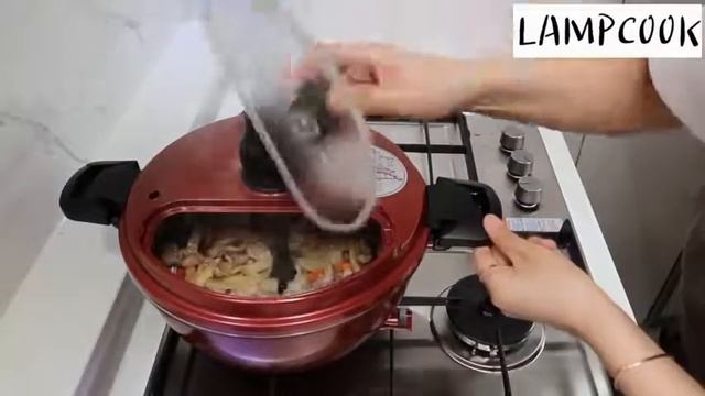 Lampcook – кастрюля с автоматическим перемешиванием и системой для слива жира смотреть онлайн