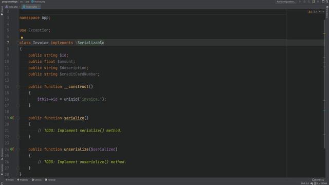 PHP Serialize Objects & Serialize Magic Methods - Full PHP 8 Tutorial смотреть онлайн