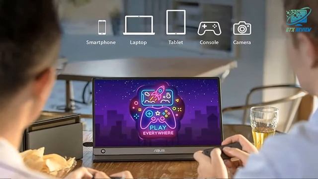 ASUS ZenScreen 15.6" 1080P Portable Touch Monitor MB16AMT | GTX Review смотреть онлайн