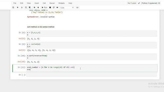 Python Data Structures: Mastering Lists, Sets, Dictionaries, and More Lesson :1 смотреть онлайн