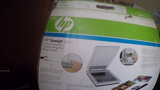 Unboxing Scanner HP Scanjet G2710 смотреть онлайн