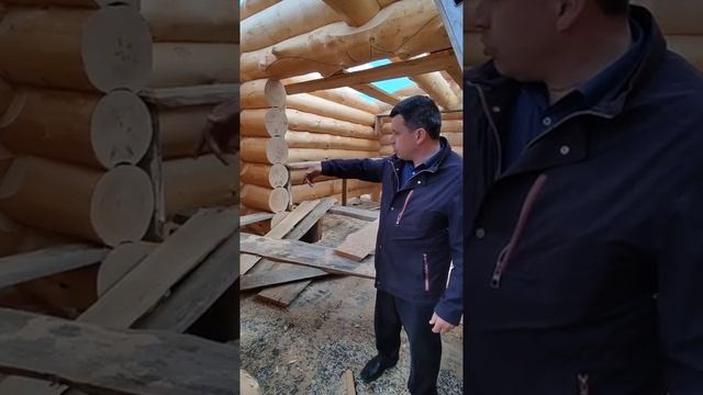 Брутальный сруб бани 4500*7000 в наличии смотреть онлайн