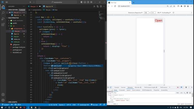 Як зробити бургер меню на React з нуля смотреть онлайн