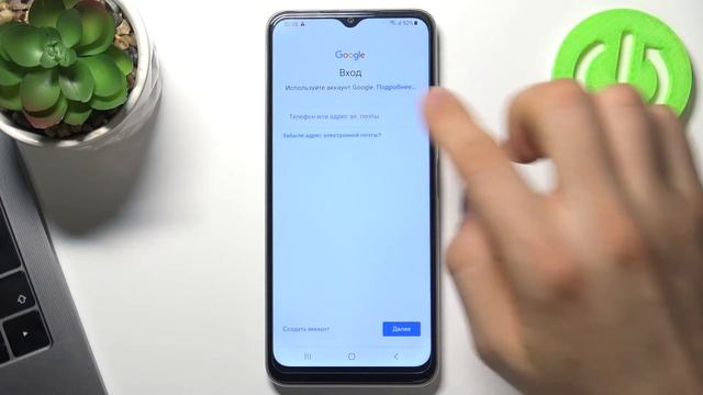 Как войти в Google аккаунт на телефоне Samsung Galaxy A03s смотреть онлайн