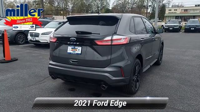 New 2021 Ford Edge ST-Line, Lumberton, NJ MBA03945 смотреть онлайн