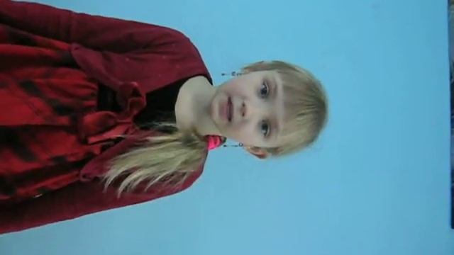 Кревс Ксения 6 лет Стихотворение Стюардесса Педагог Бахромкина А.Е. смотреть онлайн