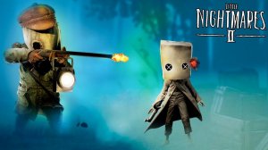 Little Nightmares 2 Охотник Монстр Пытается нас Застрелить! Маленькие Кошмары 2 FGTV